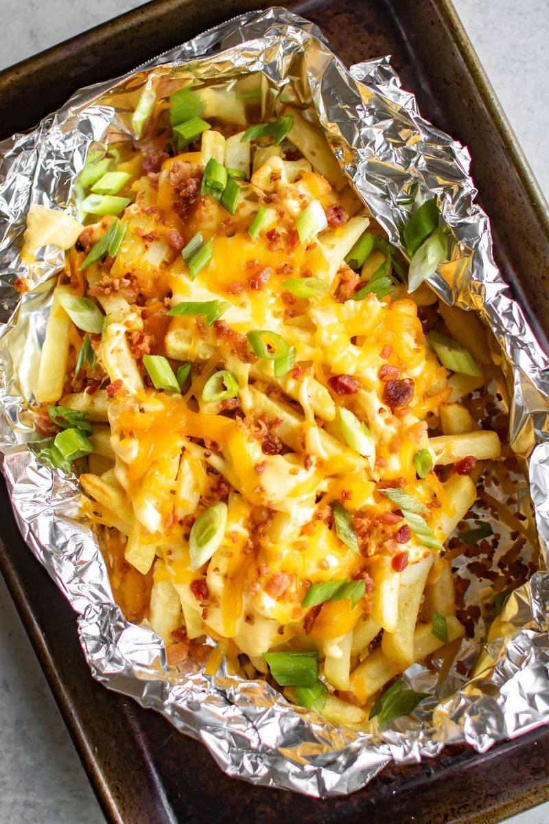 Pub-style loaded fries