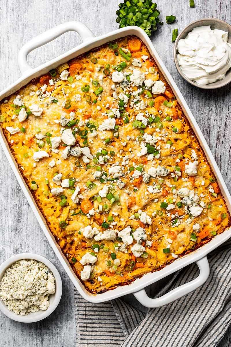 Buffalo Chicken Bake