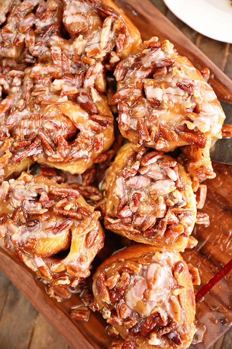 Caramel Pecan Crescent Rolls