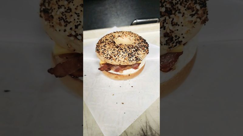 Dunkin’ Bacon Egg and Cheese on Bagel