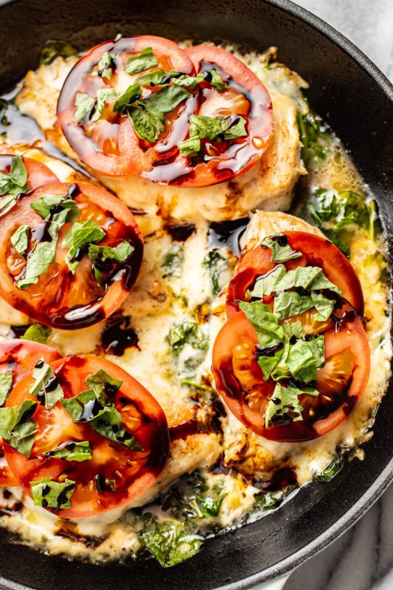 Caprese Chicken Skillet