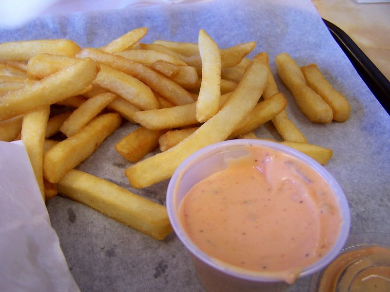 Utah - Fry Sauce Fries at Crown Burgers