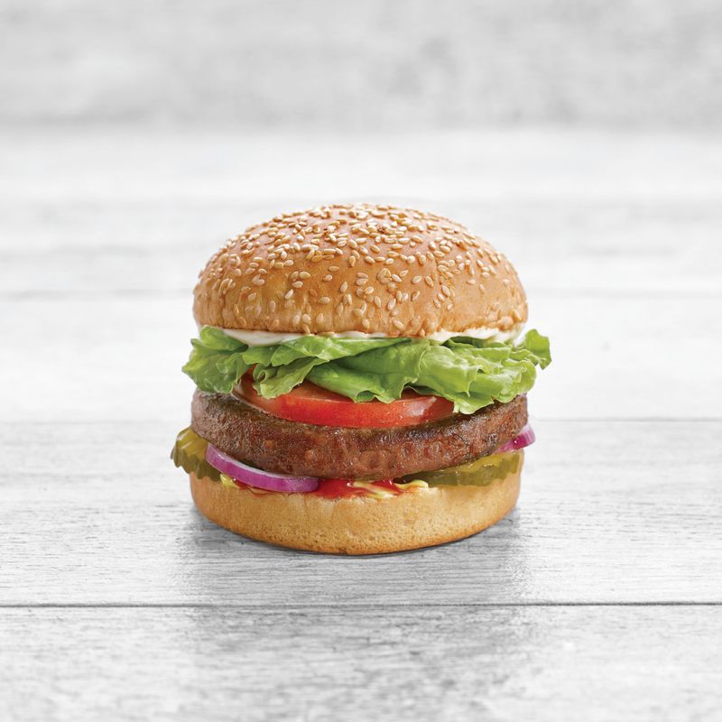 A&W Canada Beyond Meat Burger