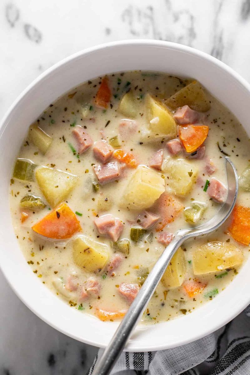 Creamy Ham and Potato Soup