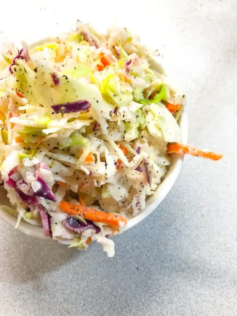 Vinegar Slaw With Cracked Black Pepper