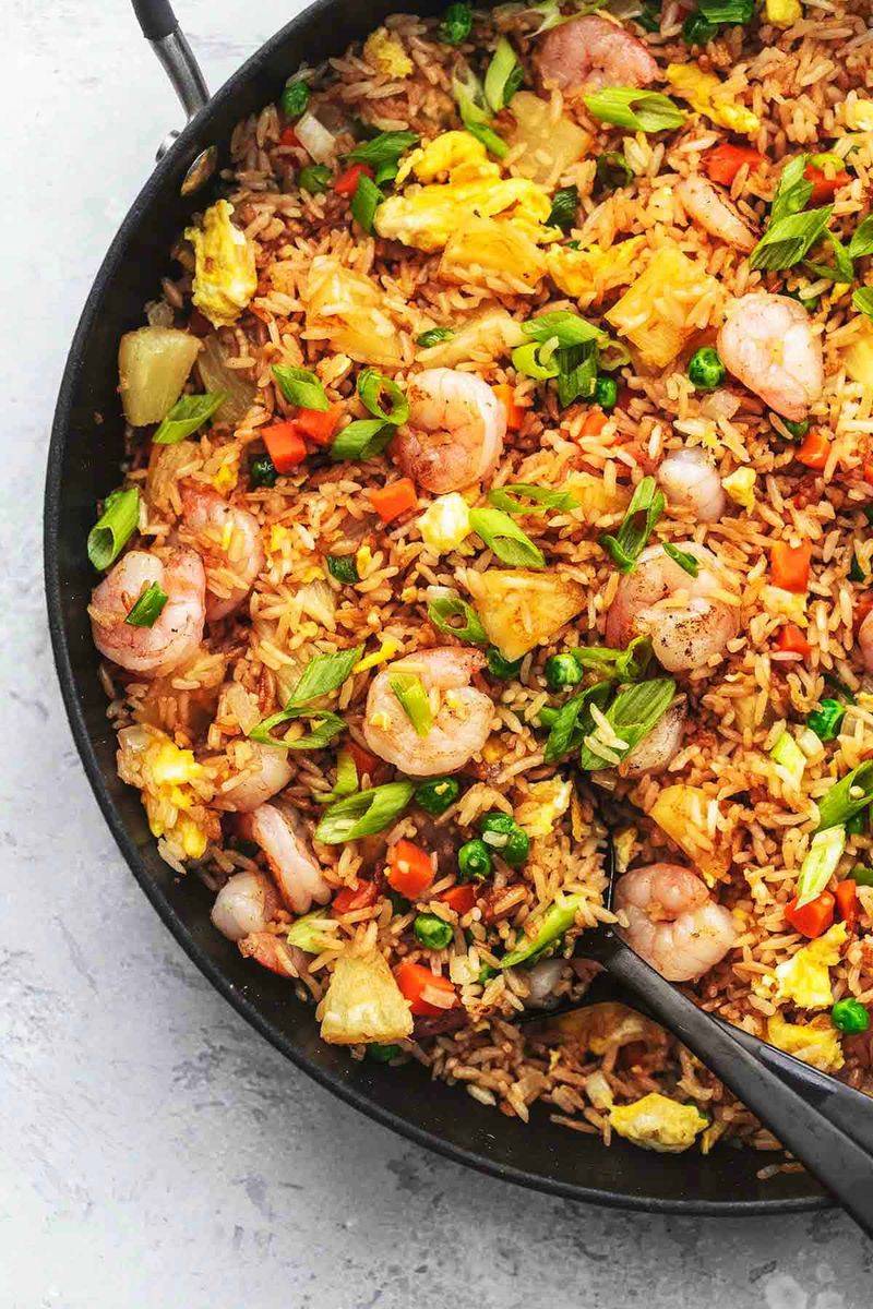 Shrimp Fried Rice Skillet