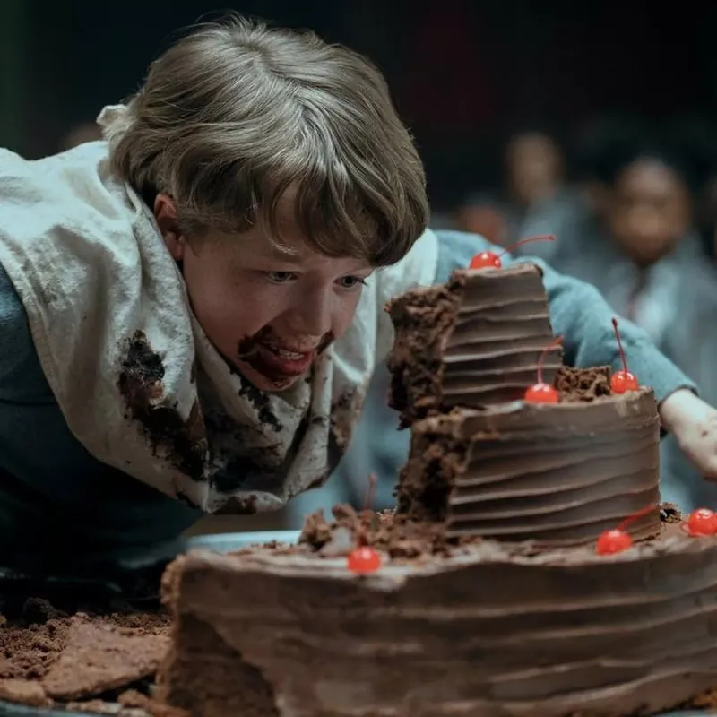 The chocolate cake (Matilda)