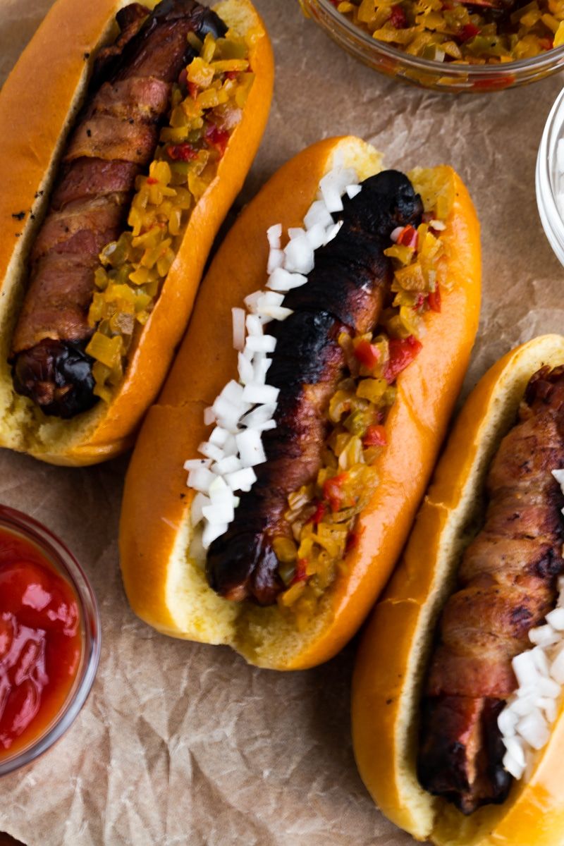 Bacon-Wrapped Cowboy Dogs