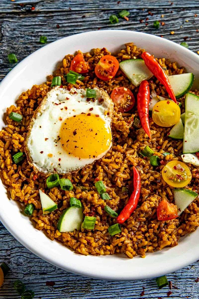 Indonesian Sambal Fried Rice