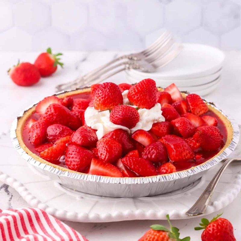 Strawberry Glaze Pie