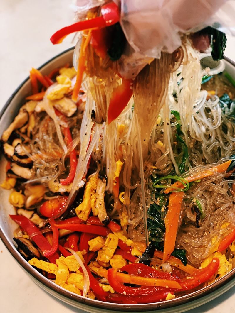 Japchae Glass Noodles Cups