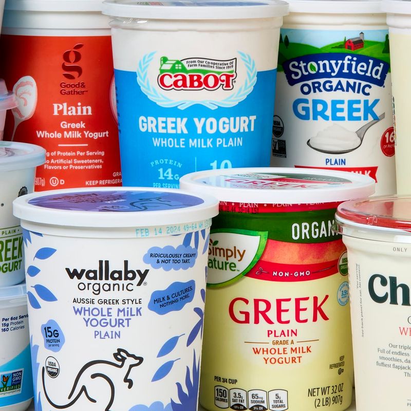 Plain Greek Yogurt with Named Cultures