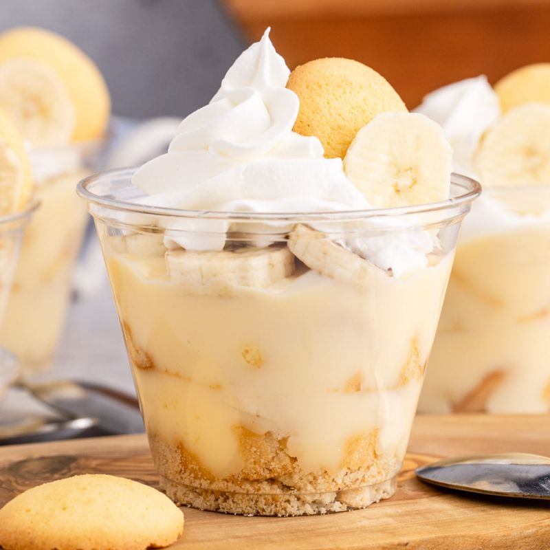 Banana Pudding Cups
