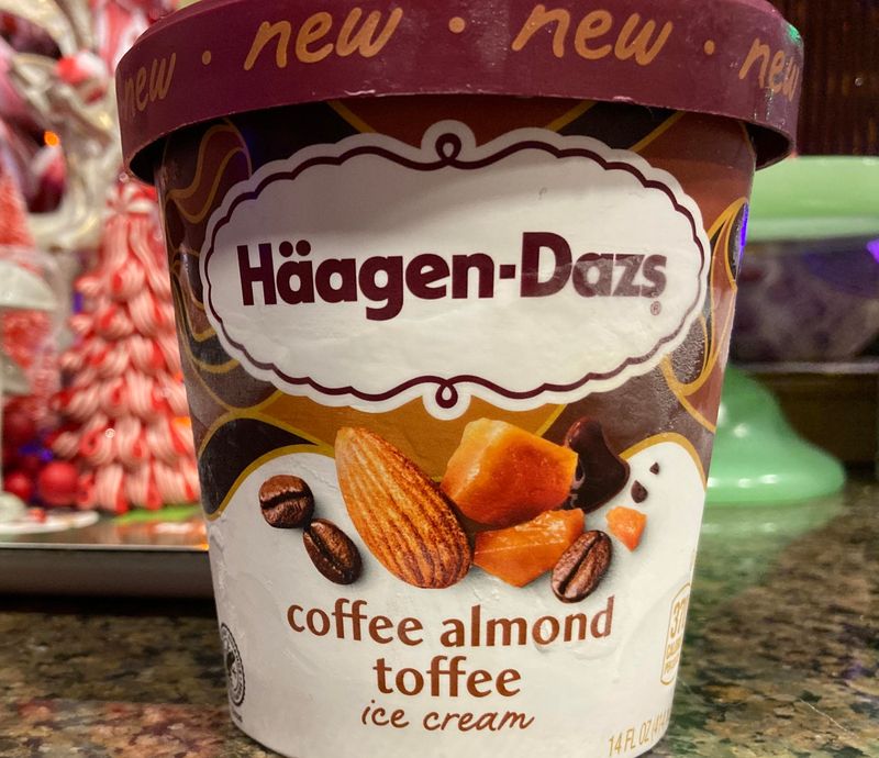 Häagen-Dazs Coffee Almond Toffee (pint)