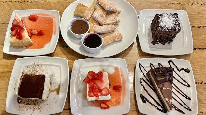 Skipping dessert or coffee that completes the experience