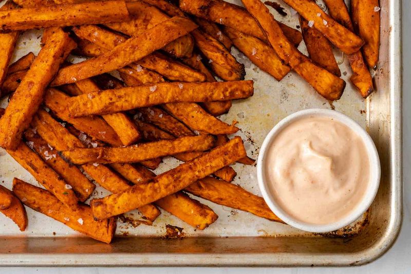Sweet Potato Fries (Baked)