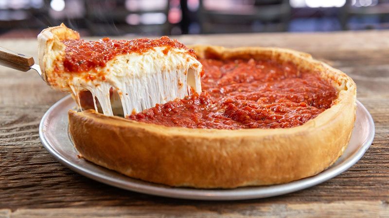 Chicago-Style Deep-Dish Pizza