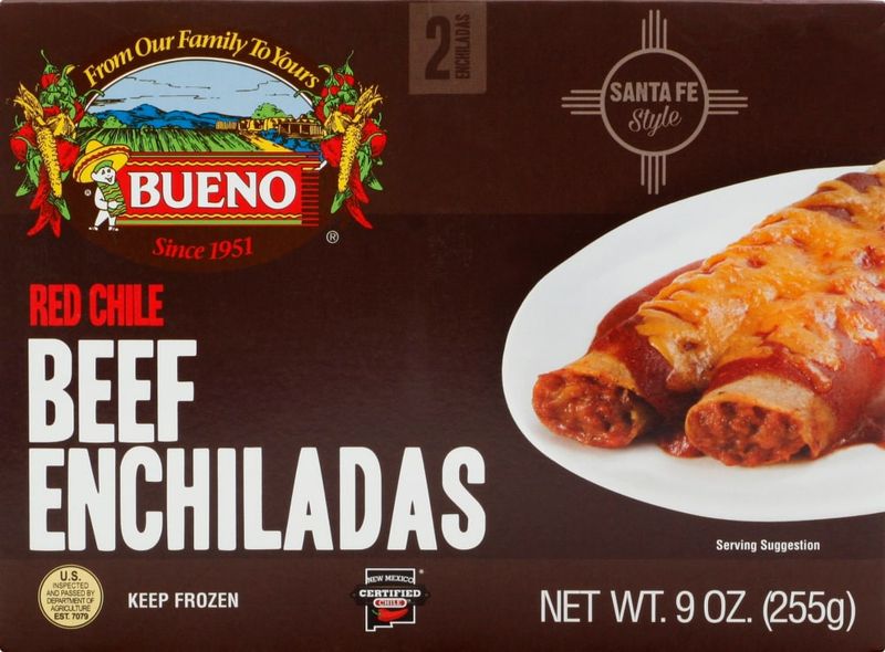 Beef Enchiladas with Red Chile Sauce