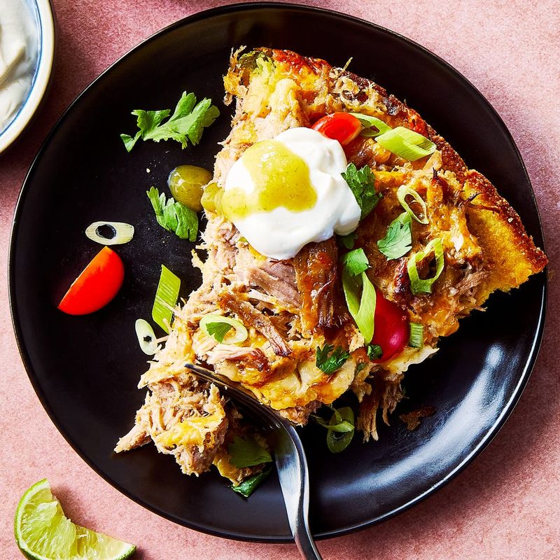 Carnitas Tamale Pie