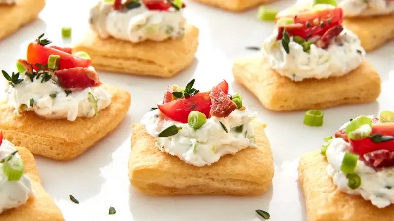 Savory Cream Cheese Tarts