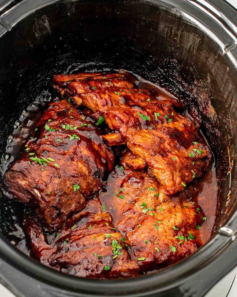 Slow-Cooker BBQ Ribs
