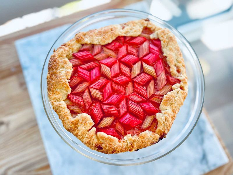 Rhubarb Galette