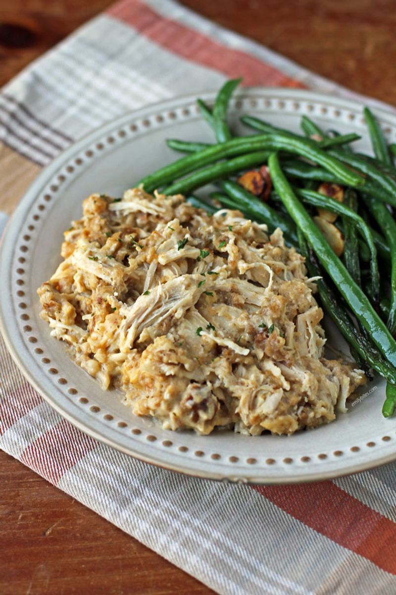 Crockpot Chicken And Stuffing