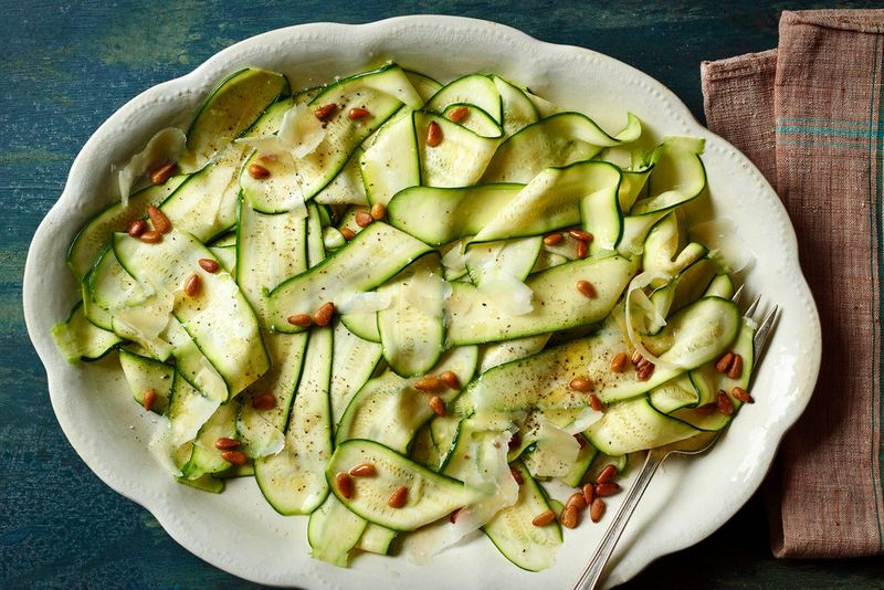 Zucchini Carpaccio with Lemon and Parmesan
