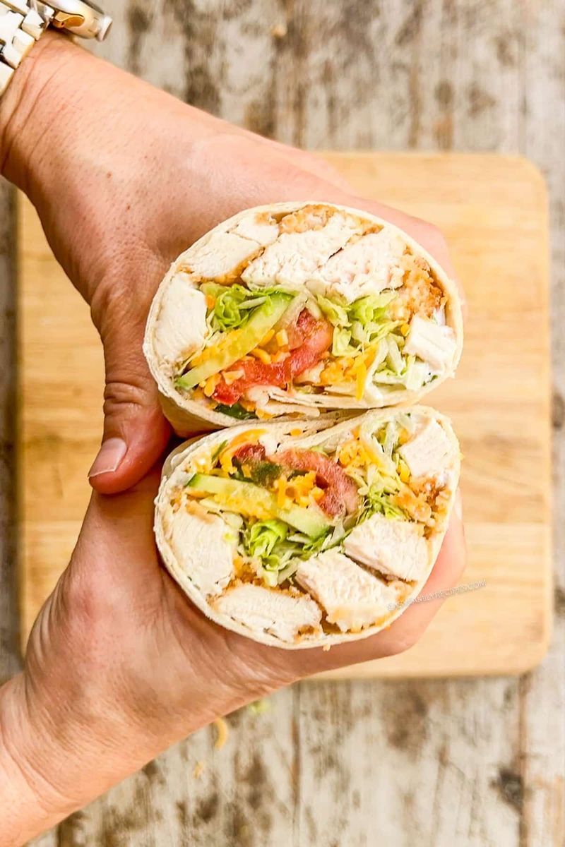Chicken Tender Wraps