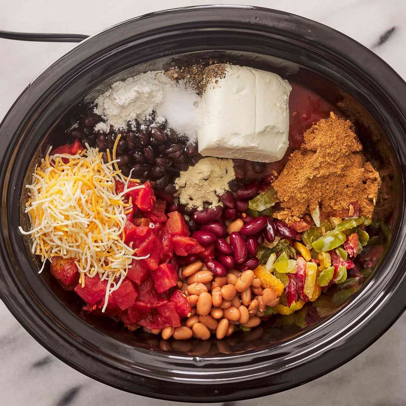 Three-Bean Chili Mac