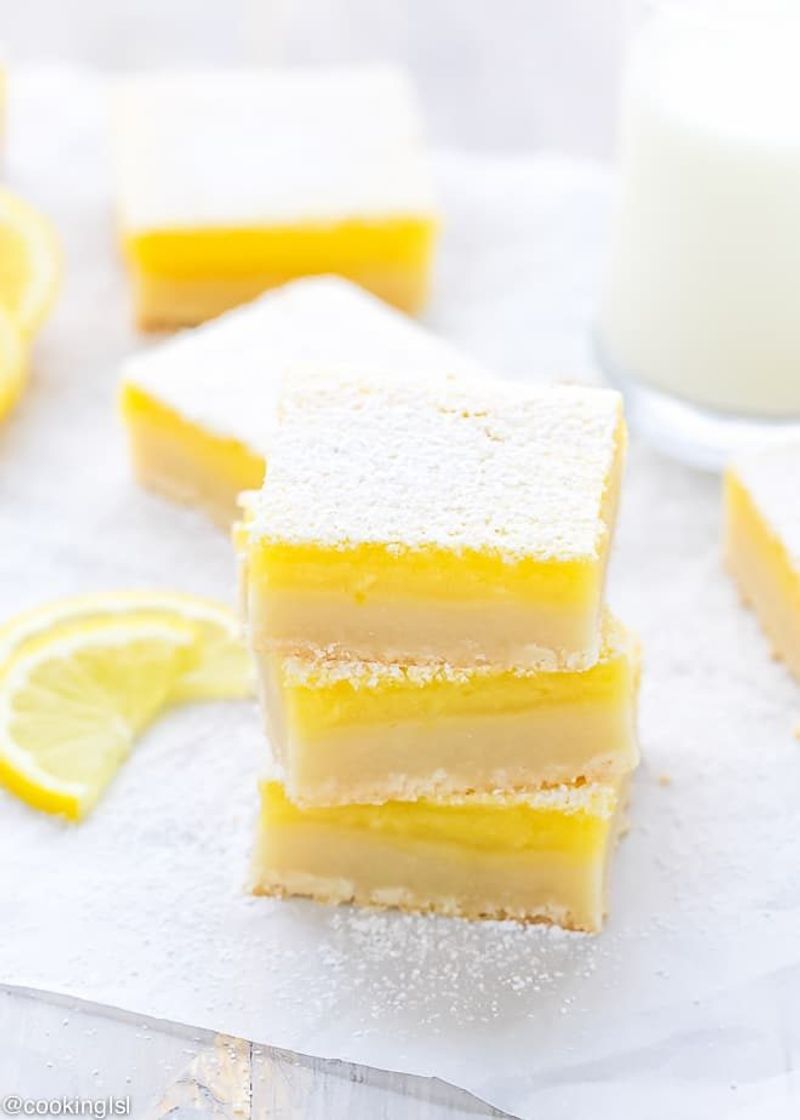 Lemon Bars With Shortbread Crust
