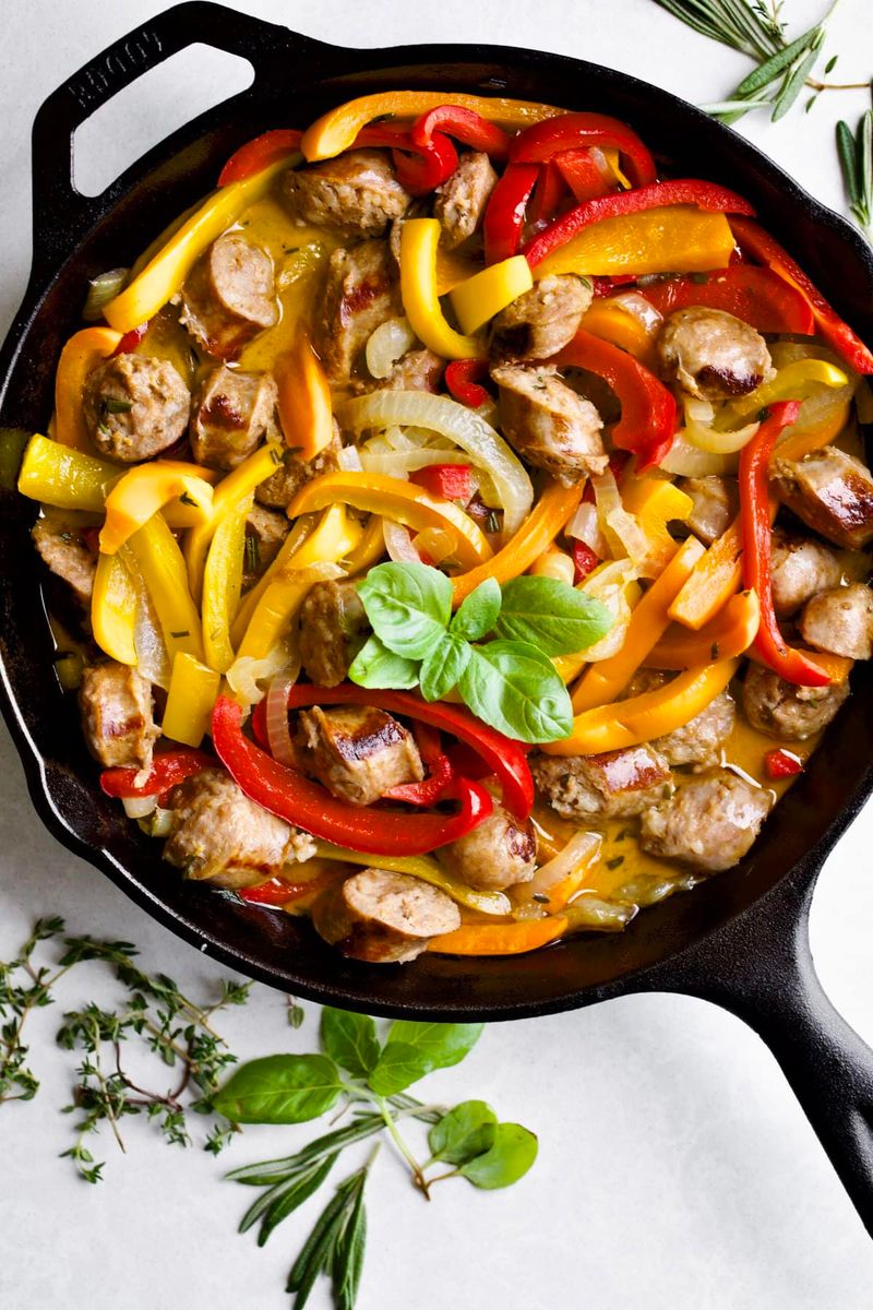 Sausage and Pepper Skillet
