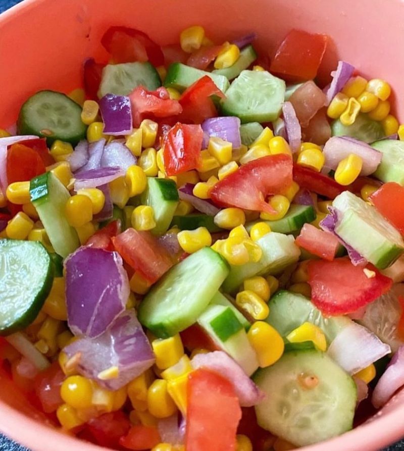 Cucumber Corn Salad