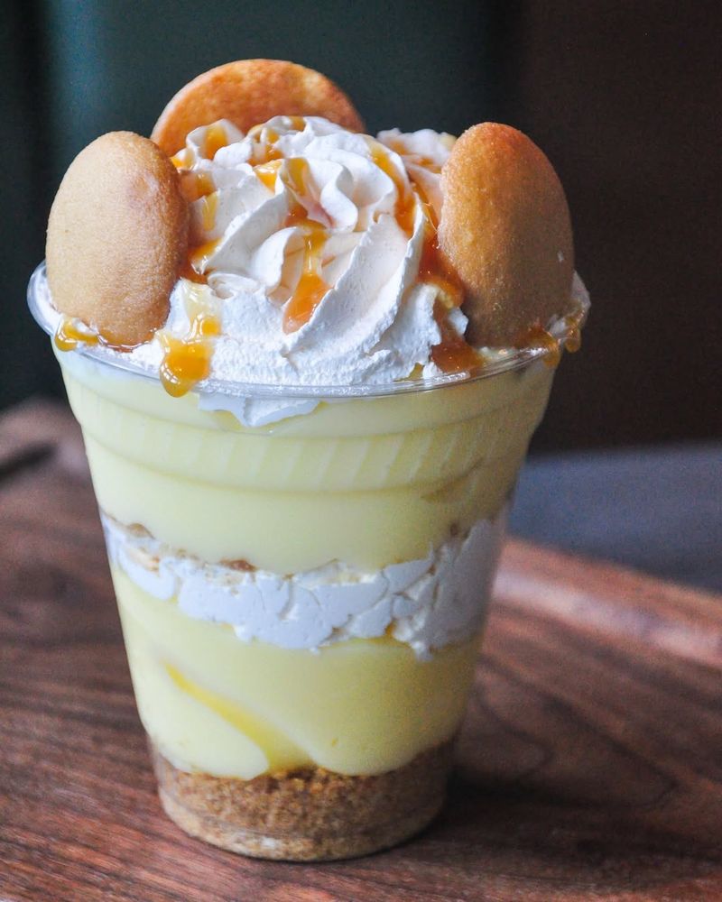 Marshmallow Banana Pudding Parfaits