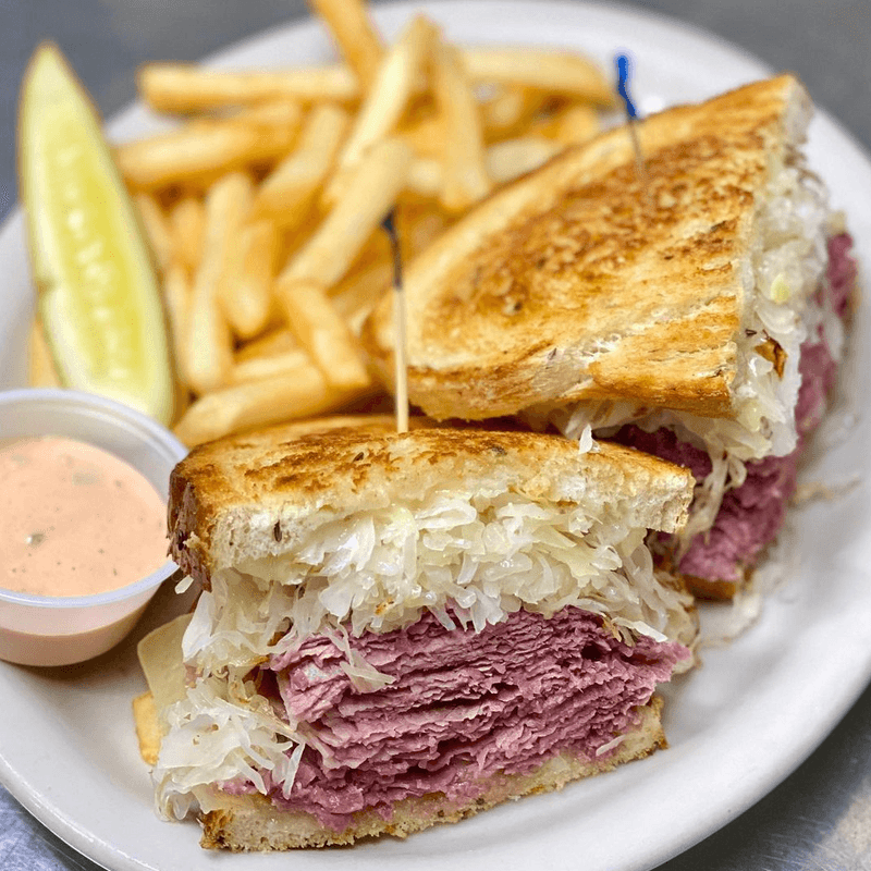New York Reuben at Cindi's NY Deli