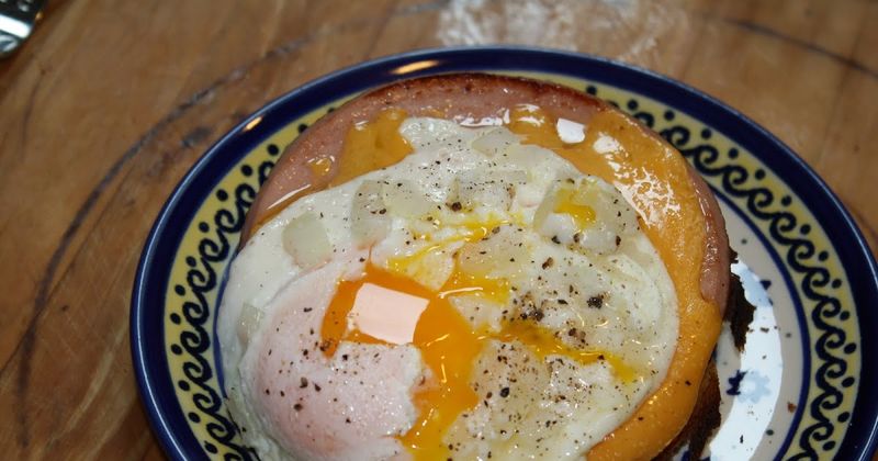 Bologna Egg In A Hole