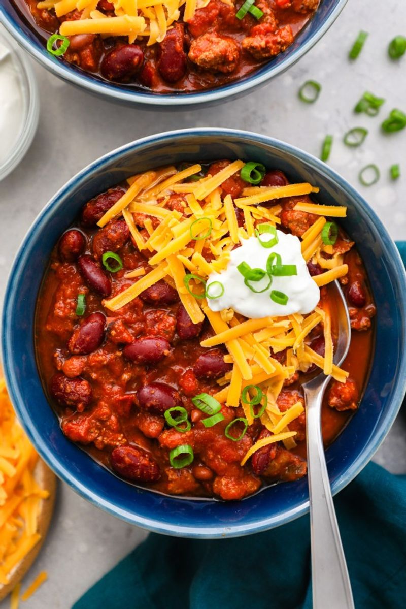 Turkey Sausage Chili