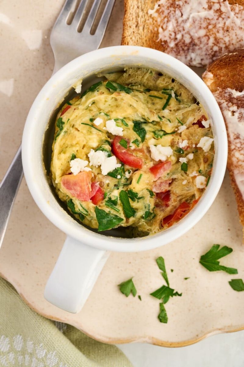 Microwave Omelet in a Mug