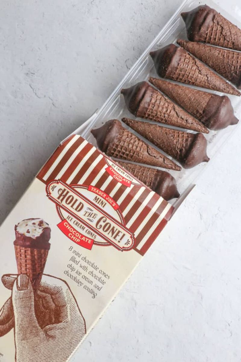 Hold the Cone! Mini Cones - Chocolate