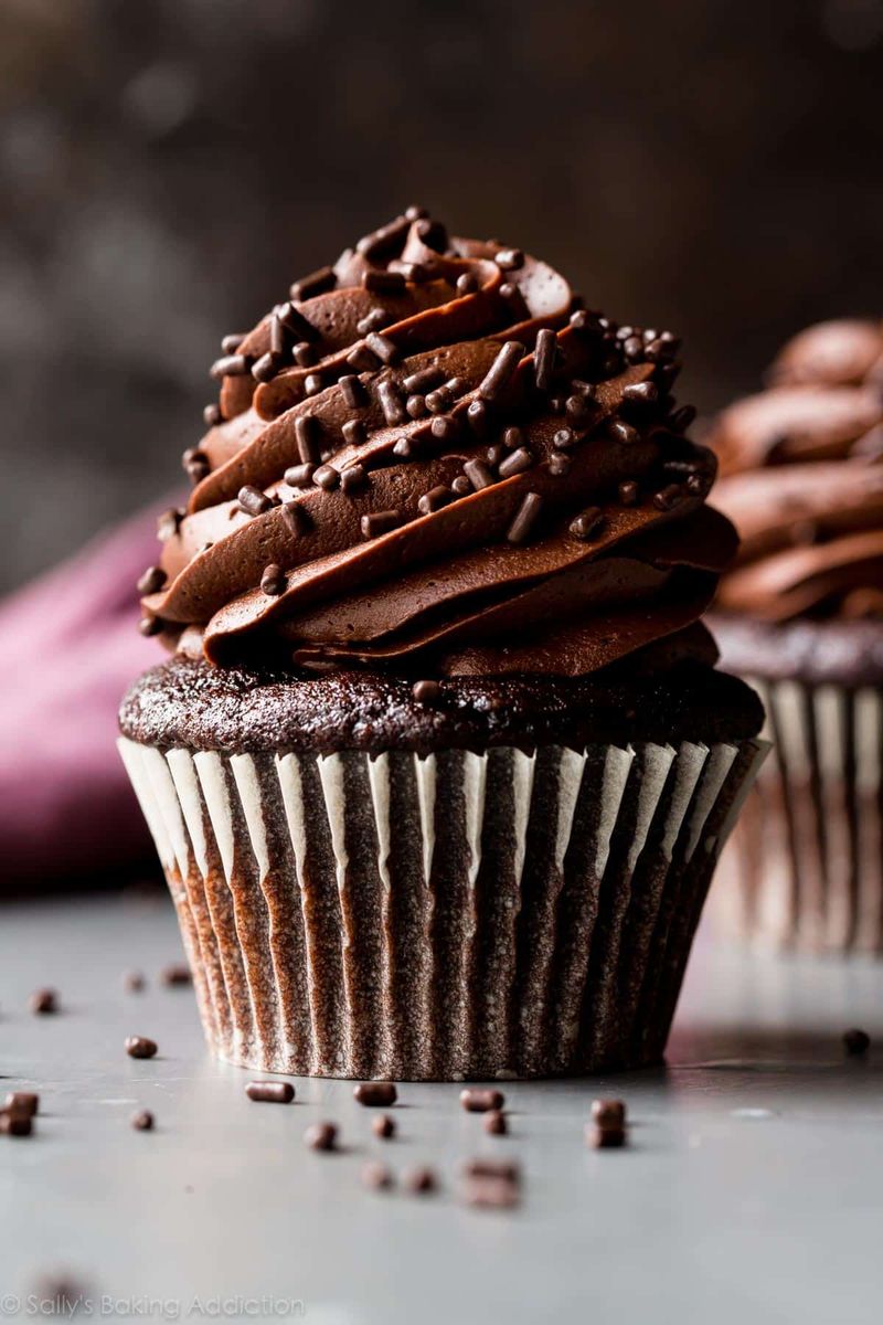 Chocolate Cupcakes with Chocolate Buttercream