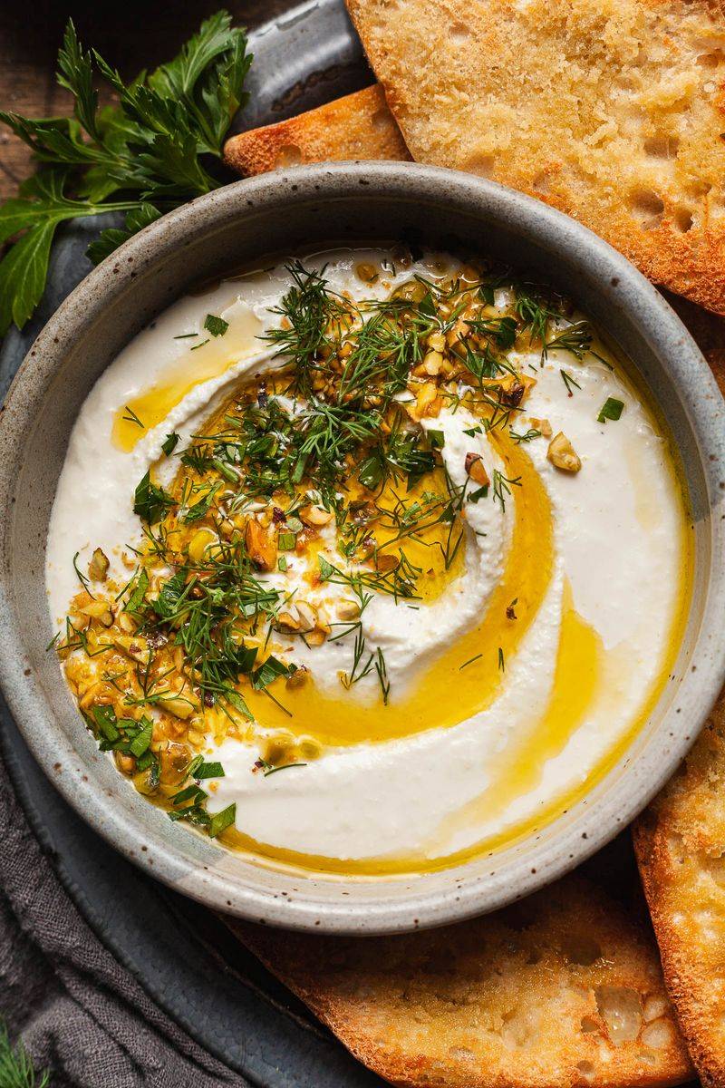 Whipped Feta Lemon Dip