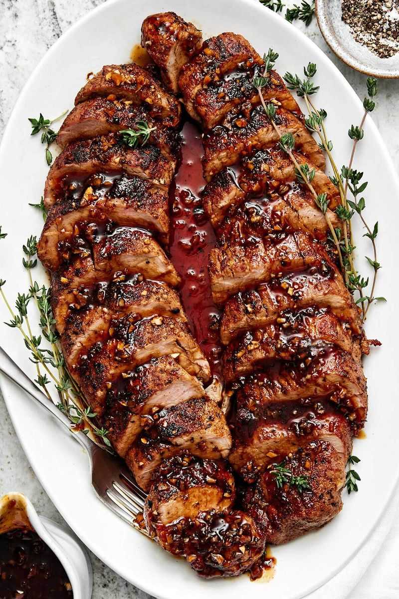 Honey Garlic Pork Tenderloin