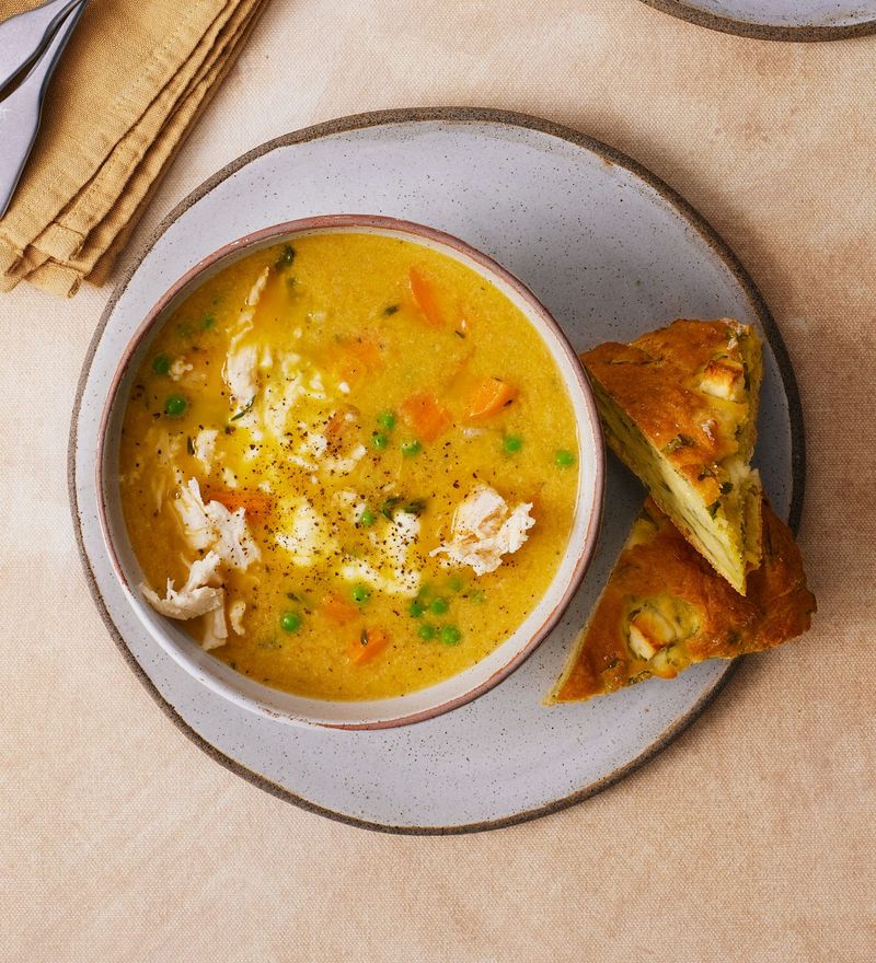 Chicken Soup And Grilled Cheese Night
