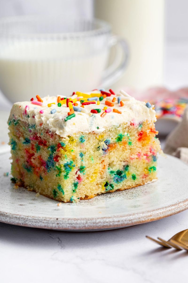 Funfetti Party Sheet Cake