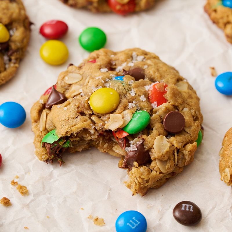 Monster Cookies (With M&Ms)