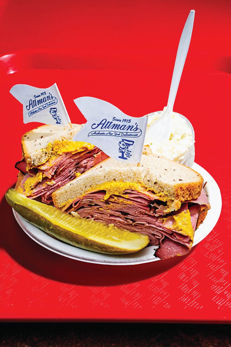 Attman's Delicatessen — Corned Beef on Rye (Baltimore, MD)