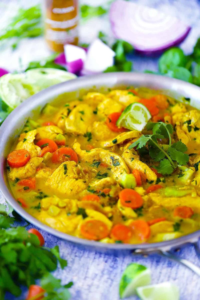Coconut Curry Chicken Stew