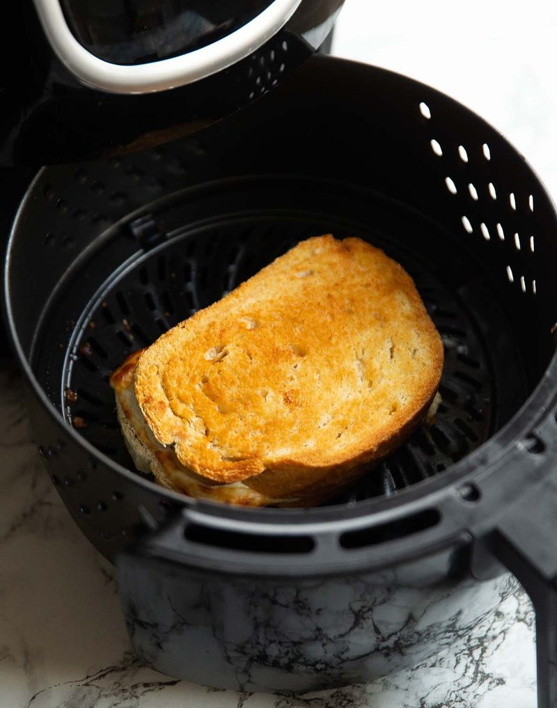 Air Fryer Grilled Cheese (Single Sandwich)