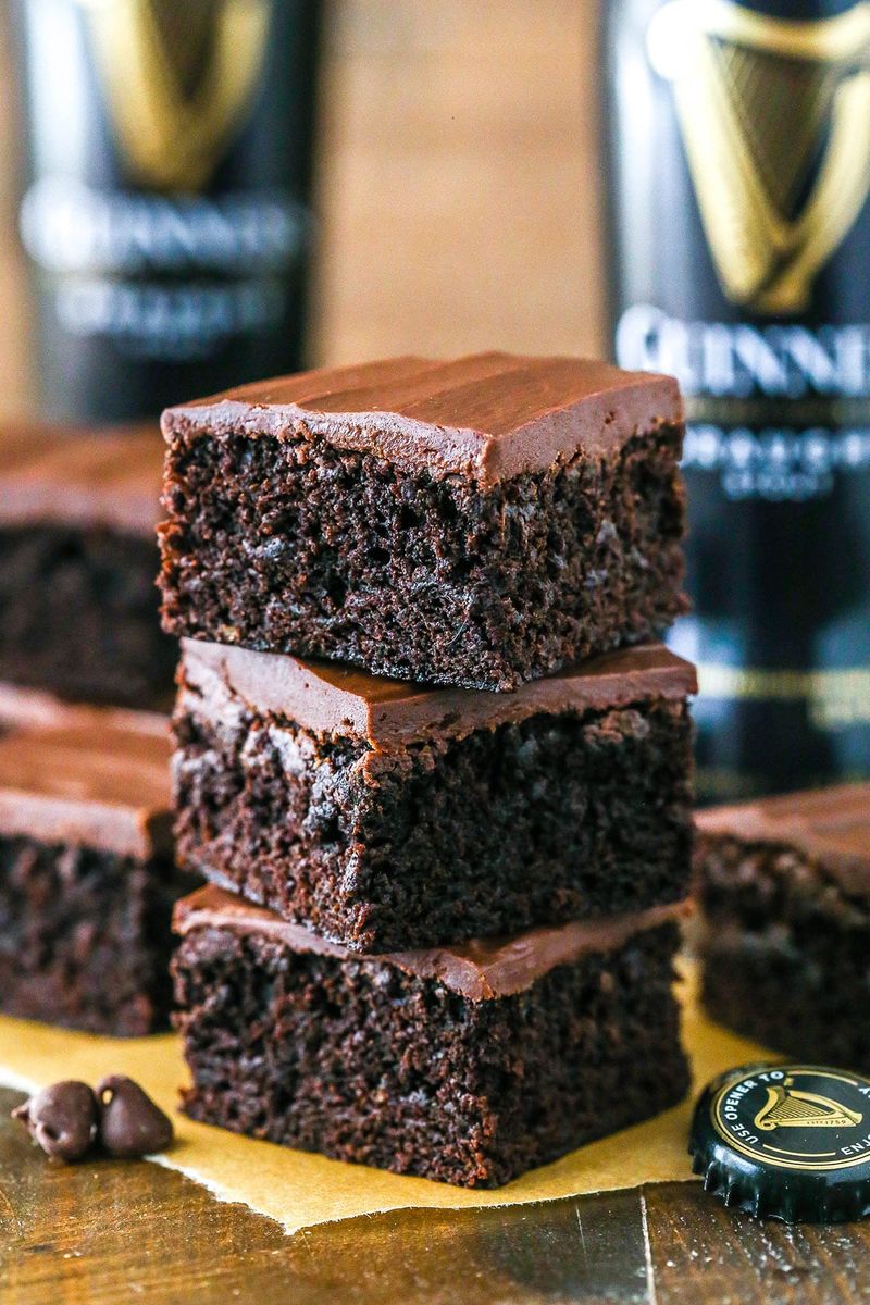 Chocolate Stout Sheet Brownies