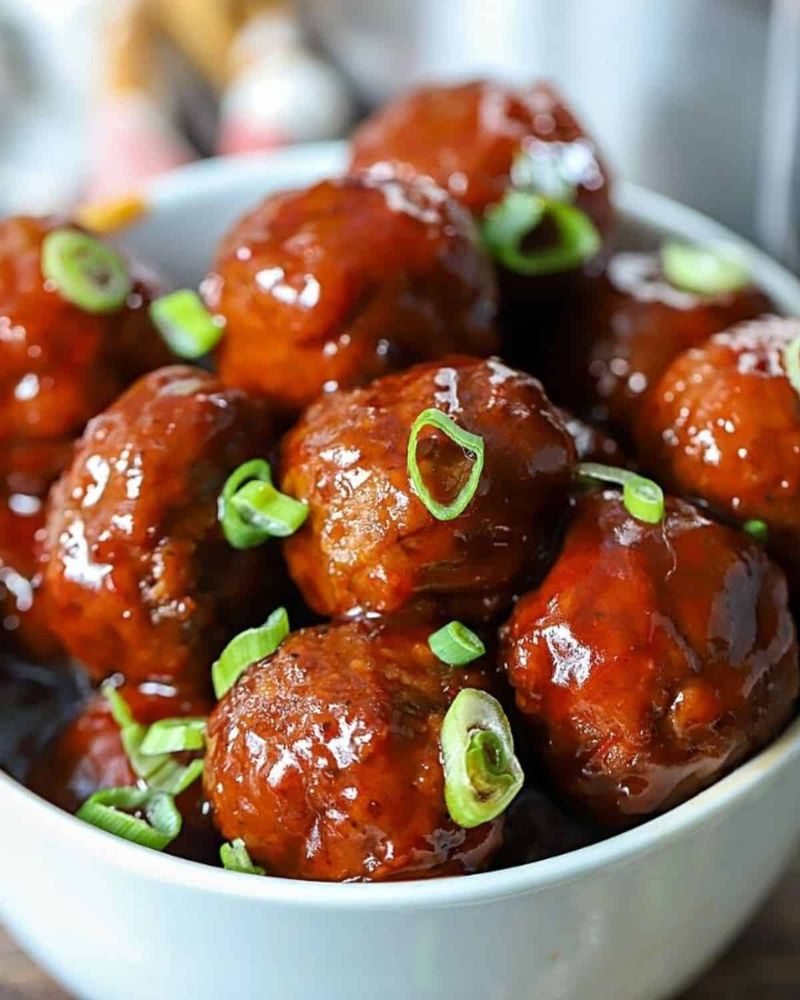 Grape Jelly Meatballs